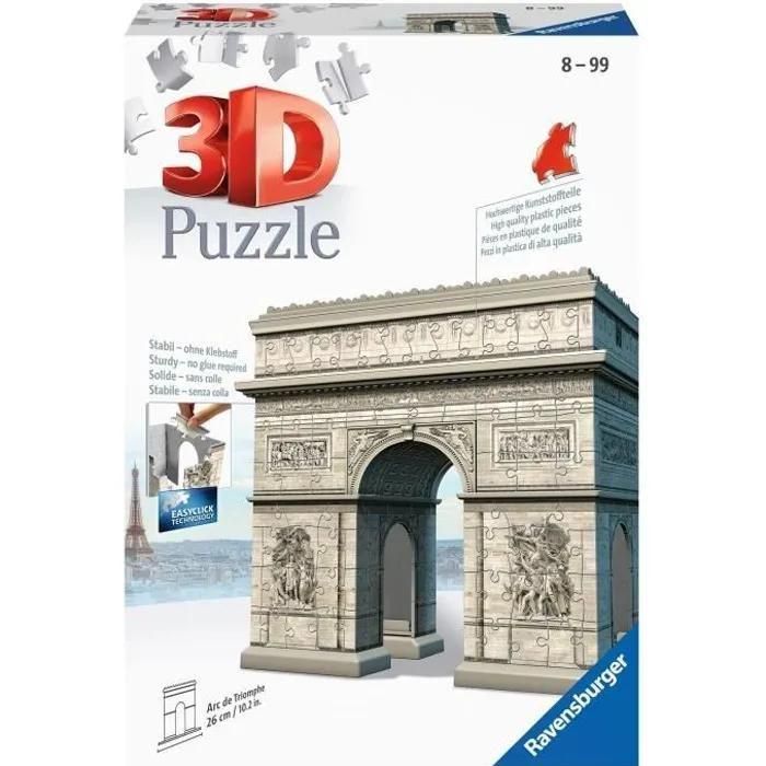 Puzzle Puzzle 3d Arc De Triomphe
