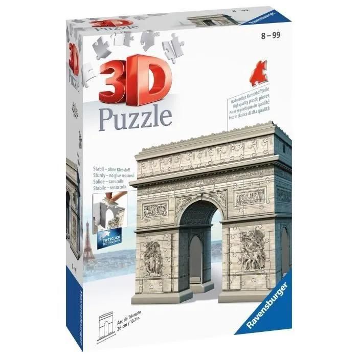 Puzzle Puzzle 3d Arc De Triomphe - 2