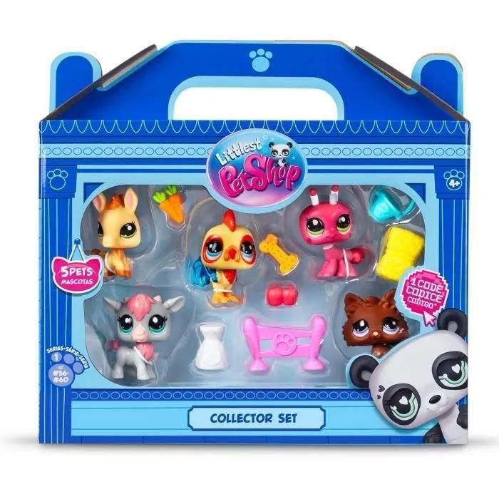 Bandai - Littlest Pet Shop - Collector Set Th�me De La Ferme - 5 Animaux Et... - 3
