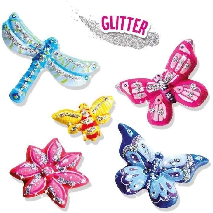 Kit De Moulage En Pl�tre - Papillons Scintillants - 4