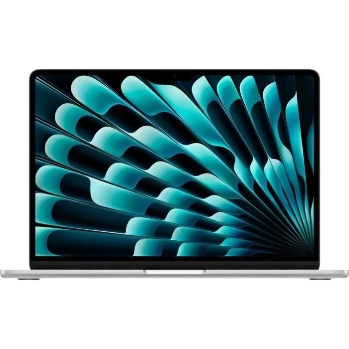 Apple MacBook Air MC8H4FN/A - Dbut 2024 - M3 16 Go RAM 256 Go SSD Argent A...
