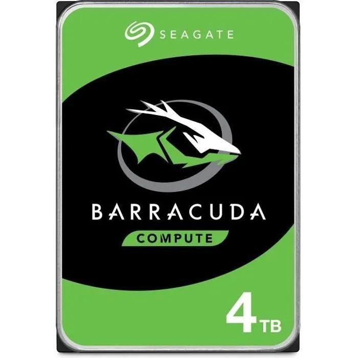 Seagate Barracuda ST4000DM004 - Disque dur - 4 To - interne - 3.5' - SATA 6... - 2