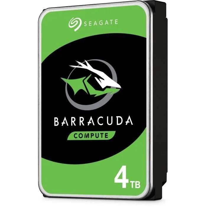 Seagate Barracuda ST4000DM004 - Disque dur - 4 To - interne - 3.5' - SATA 6... - 3