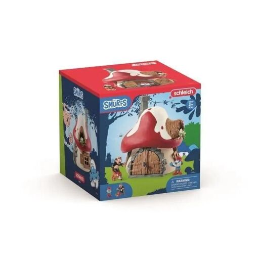 The Smurfs Maison Des Schtroumpfs Avec 2 Figurines - 5