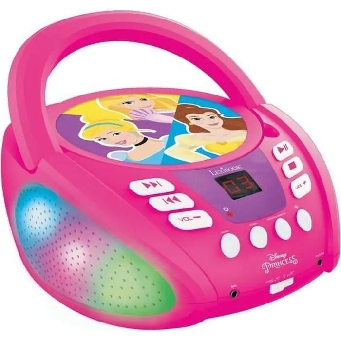 Disney Princess - Lecteur Cd Bluetooth - Effets Lumineux