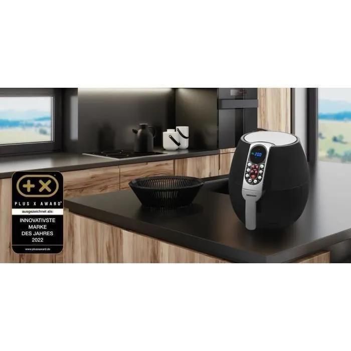 FRITEUSE A AIR CHAUD SANS HUILE - MD 17320 - PANNEAU DE COMMANDE NUMRIQUE ... - 2
