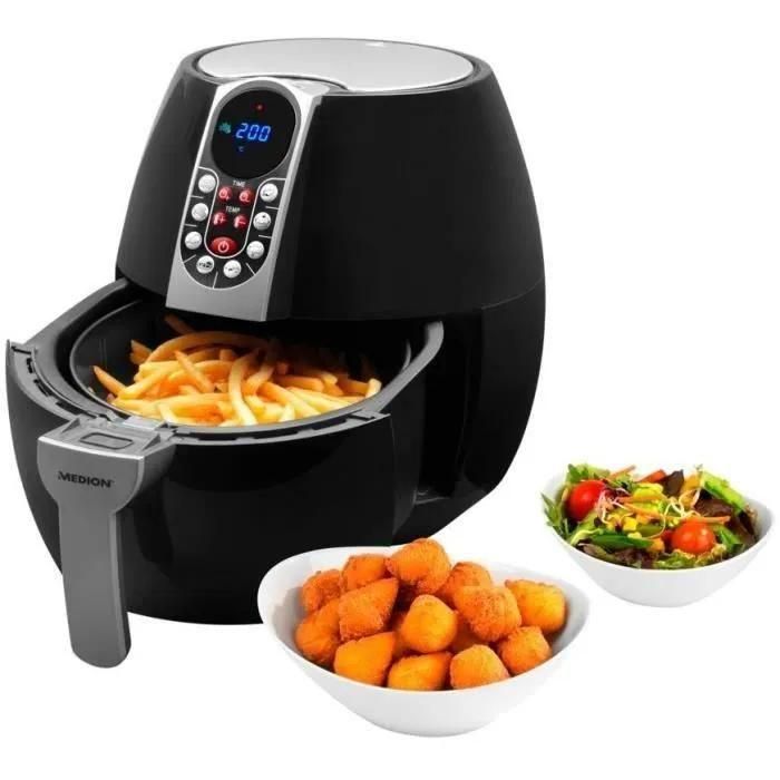 FRITEUSE A AIR CHAUD SANS HUILE - MD 17320 - PANNEAU DE COMMANDE NUMRIQUE ... - 4