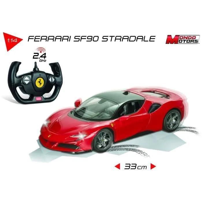 Voiture T�l�command�e - Ferrari Sf90 Stradale - 33 Cm - 2