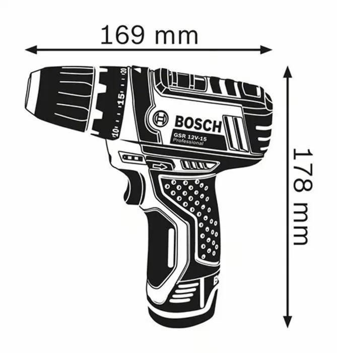 Perceuse-visseuse sans fil Bosch GSR 12V-15 (060186810F) - 3