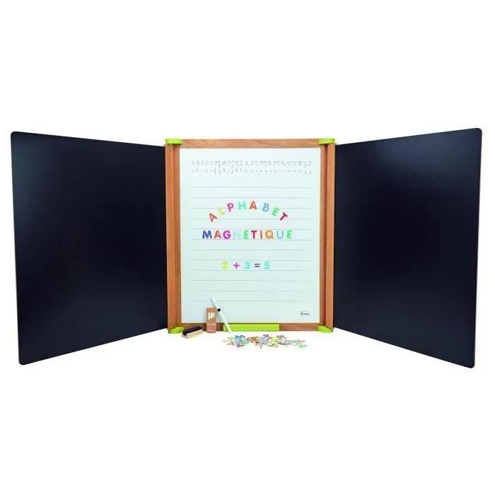 Tableau Grand Triptyque En Bois Magnet - 2