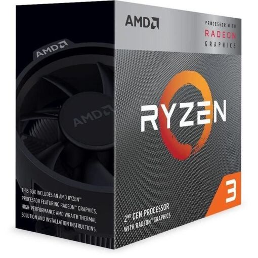 AMD Ryzen 3 3200G - 3.6 GHz - 4 coeurs - 4 filetages - 4 Mo cache - Socket ...