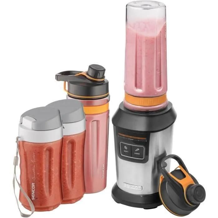 BLENDER SMOOTHIE - SENCOR - SBL 7570SS - 800 W - ARGENT - 5