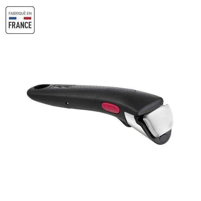 Tefal Ingenio Poigne Amovible Noire, Empilable, Amovible, Verrouillage Sc...