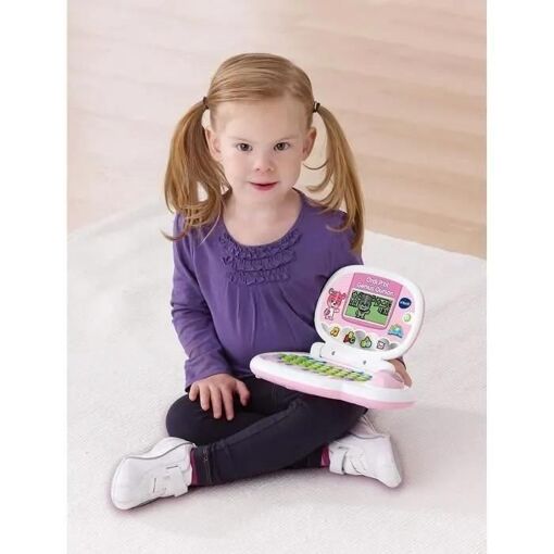 Jouets Electroniques Educatifs Ordi P'tit Genius Ourson Rose - 3