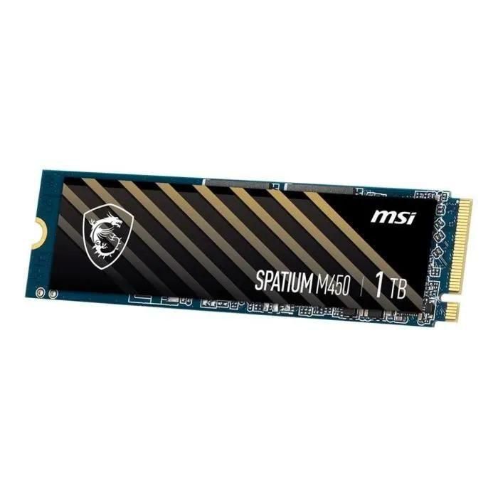 Msi Spatium M450 Pcie 4.0 Nvme M.2 1to - 4