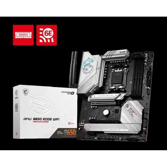 MSI MPG B650 EDGE WIFI - Carte-m�re - ATX - Socket AM5 - AMD B650 Chipset -... - 4