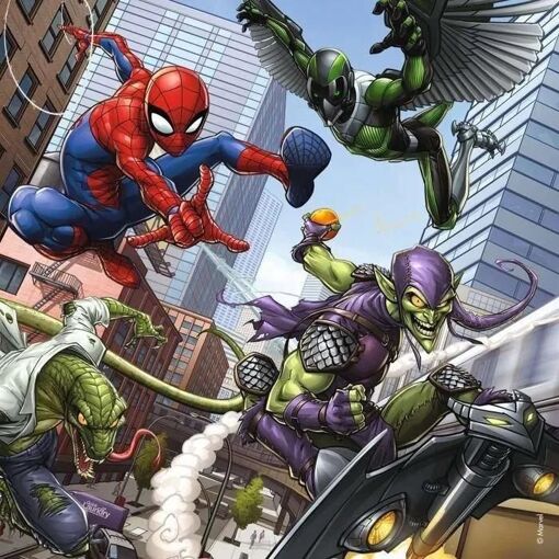 Puzzle Puzzles 3x49 P - Spider-Man En Action - 4