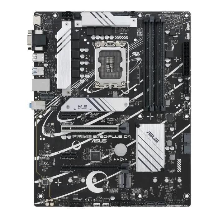 ASUS PRIME B760-PLUS D4 - Carte-m�re - ATX - Socket LGA1700 - B760 Chipset ... - 2