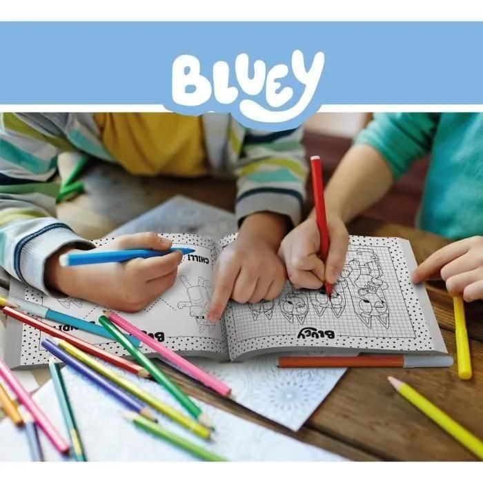 Ecole De Dessin - Bluey Drawing School - Pour Apprendre A Dessiner - Liscia... - 3