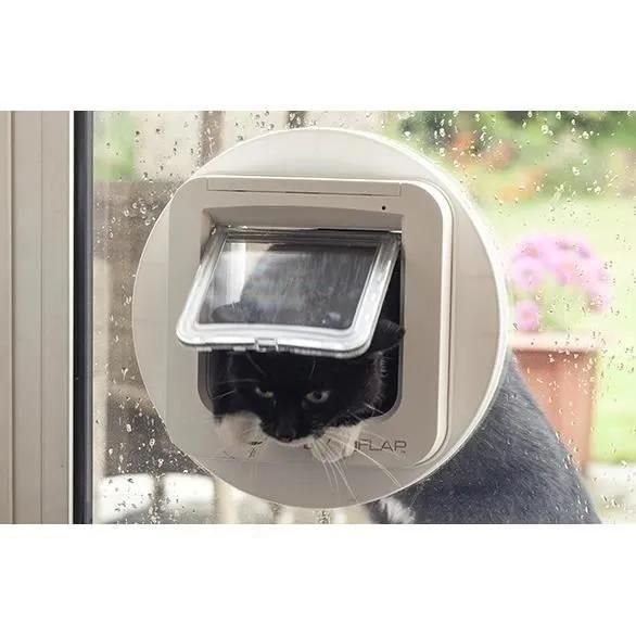 Chati�re Par D�tection De Puce �lectronique Marron Chat - Sureflap - 4