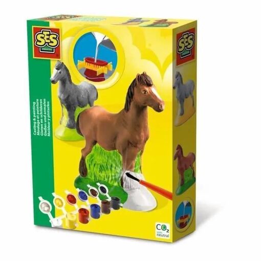 Moulage En Pl�tre Cheval