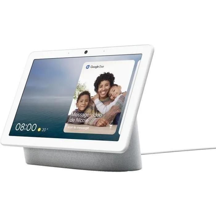 Google Nest Hub Max - Enceinte sans fil Bluetooth - Blanc - 3