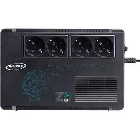 INFOSEC Zen Live 500 - Onduleur - CA 220/230/240 V - 500 VA - 4.5 Ah - conn...