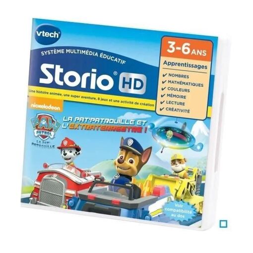 Vtech Jeu Hd Storio - La Pat' Patrouille - 2
