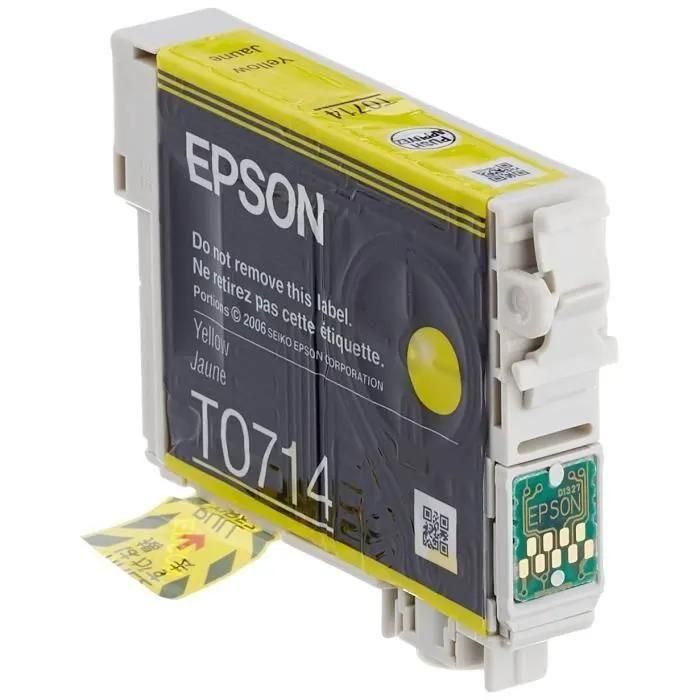 Epson T0715 Multipack (Gupard) - Pack 4 cartouches d'encre - noir, cyan, m... - 3