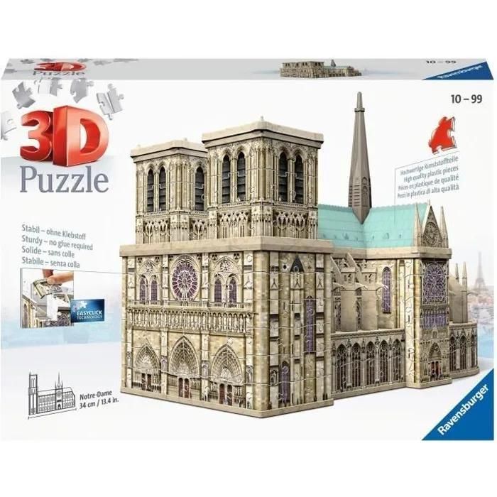 Puzzle Puzzle 3d Notre-Dame De Paris