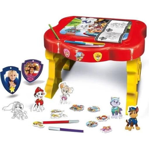 Pupitre Cr�atif - Paw Patrol - Jouer Et Colorier Les Personnages Paw Patrol... - 2
