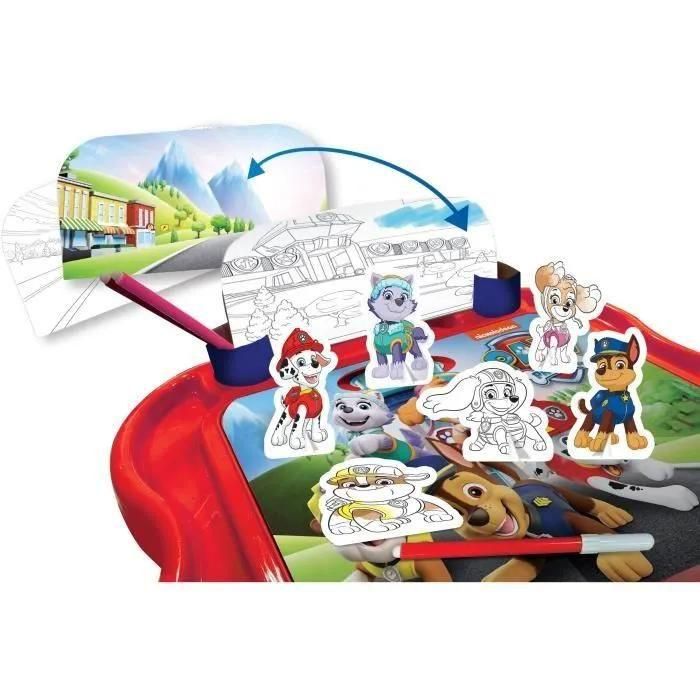 Pupitre Cr�atif - Paw Patrol - Jouer Et Colorier Les Personnages Paw Patrol... - 3