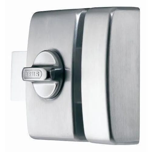 Verrou ? bouton sans vis aluminium - 2