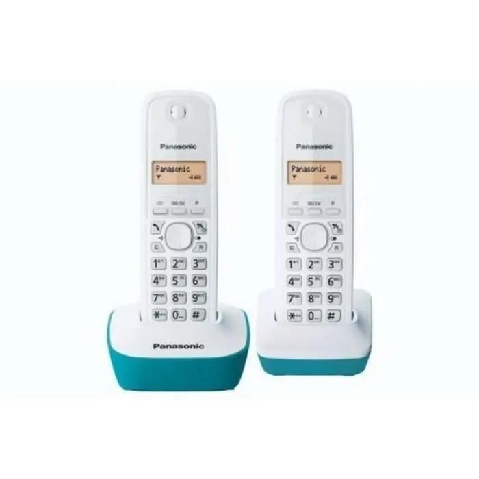 Panasonic KX-TG1612FRC - T�l�phone sans fil avec ID d'appelant - DECT - bla... - 3