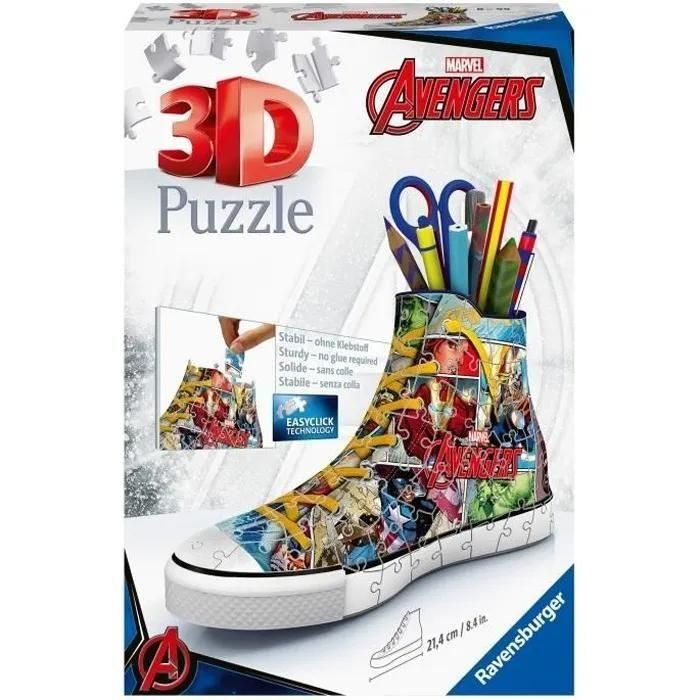 Puzzle Puzzle 3d Sneaker - Marvel Avengers