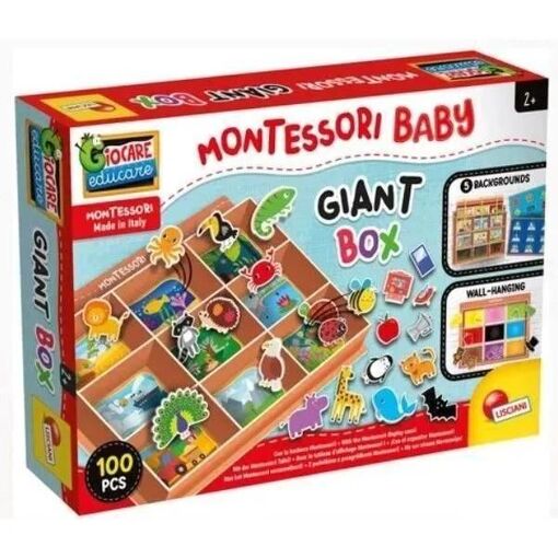Babillard Montessori Robuste - Lisciani - Id�al Pour De Nombreuses Activit�...