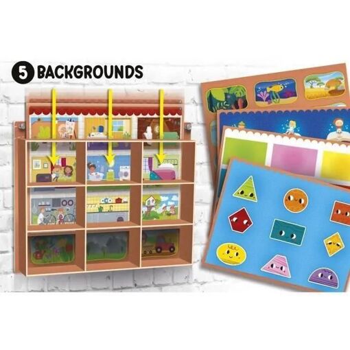 Babillard Montessori Robuste - Lisciani - Id�al Pour De Nombreuses Activit�... - 2