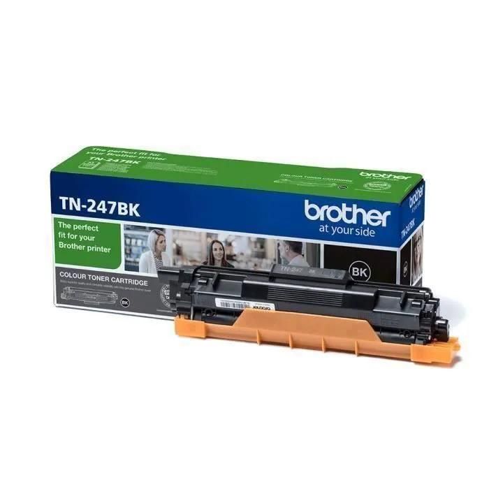 Brother Toner TN-247BK noir (ca. 3000 Pages) s'adapte DCP-L3510CDW, DCP-L35... - 3