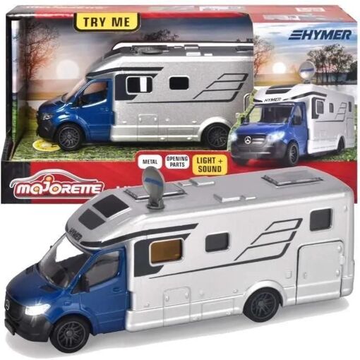 Gamme Majorette Majo Gs Mercedes Camping Car 19cm