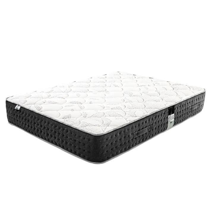 Ensemble Matelas 140x190 Cm, Srnit, 27 Cm, Ressorts Ensachs, Ferme, Fac... - 3