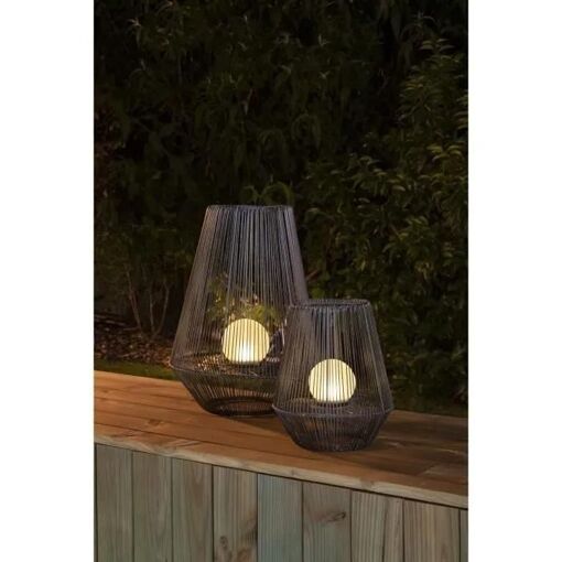 Lanterne D�corative H30 - Boule Perl�e - Galix - 2