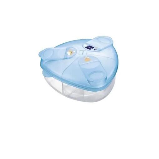 Boite Doseuse De Lait 3 Compartiments - Bleu - Mam - 4