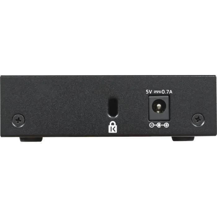 NETGEAR GS305 - Commutateur - non g�r� - 5 x 10/100/1000 - de bureau, fixat... - 3