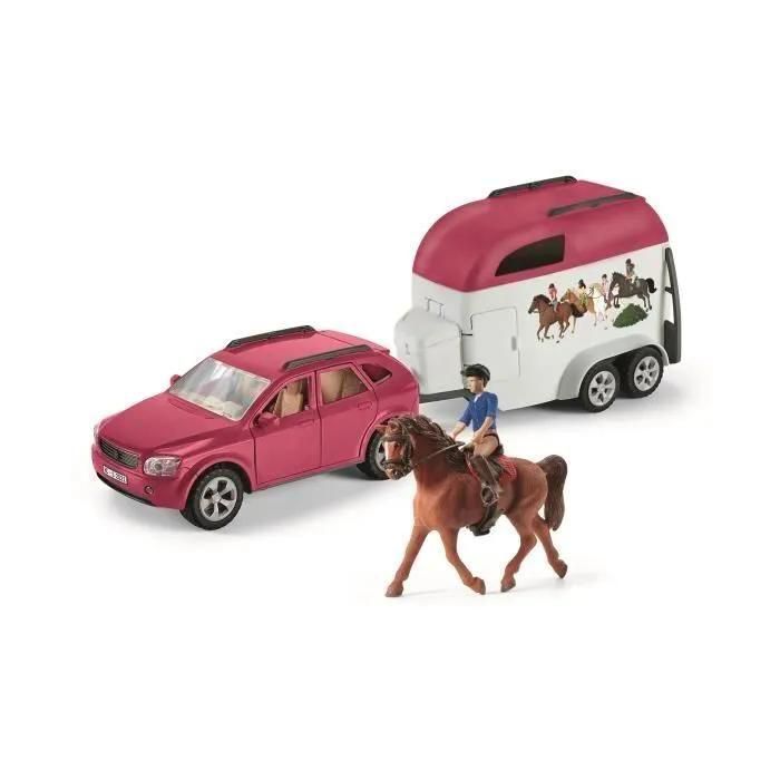 Horse Club Voiture Avec Remorque Pour Chevaux - 2