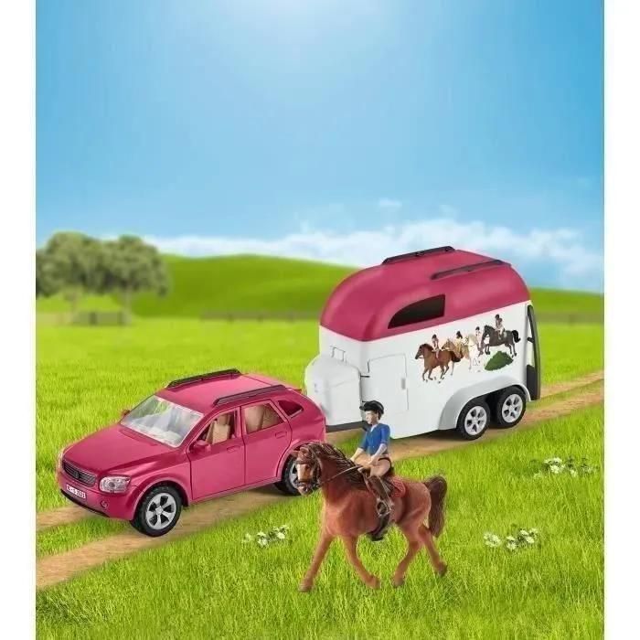 Horse Club Voiture Avec Remorque Pour Chevaux - 4