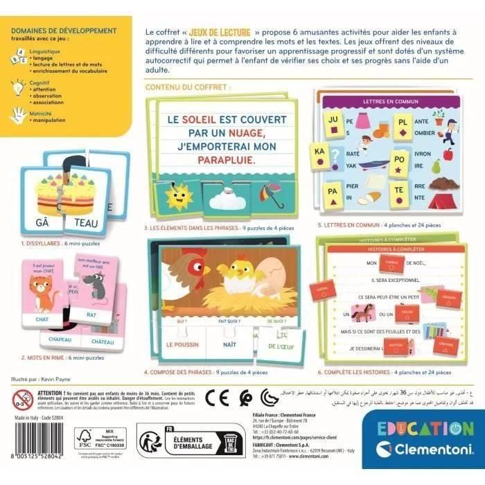 Éducation Clementoni Jeux De Lecture - 4