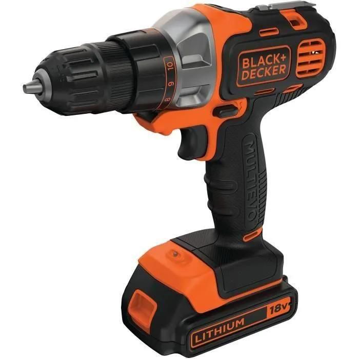 Black + Decker MT218K Perceuse sans fil multi-outil