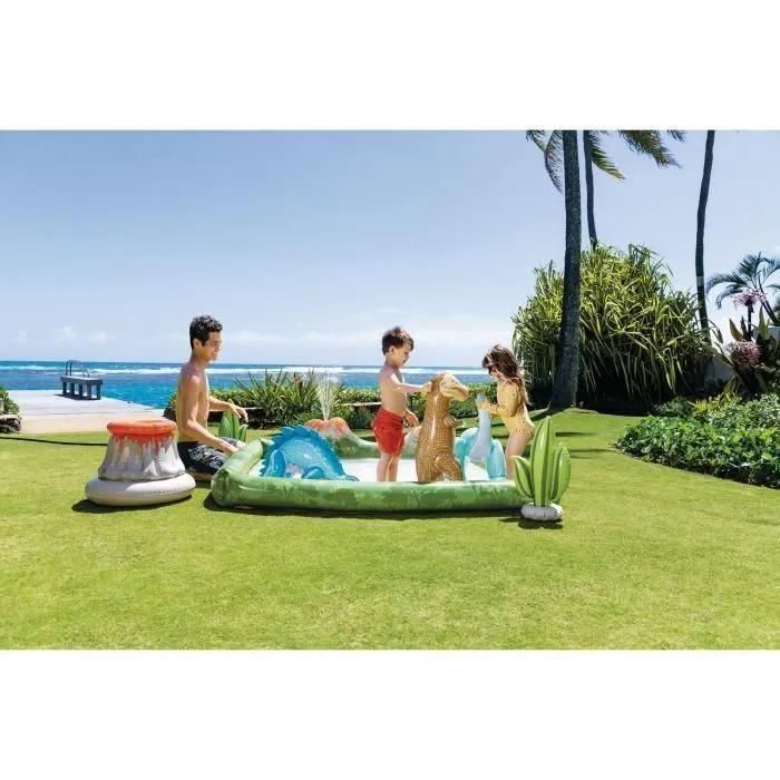 Aire De Jeux Gonflable Dino Aventure - Intex - 4
