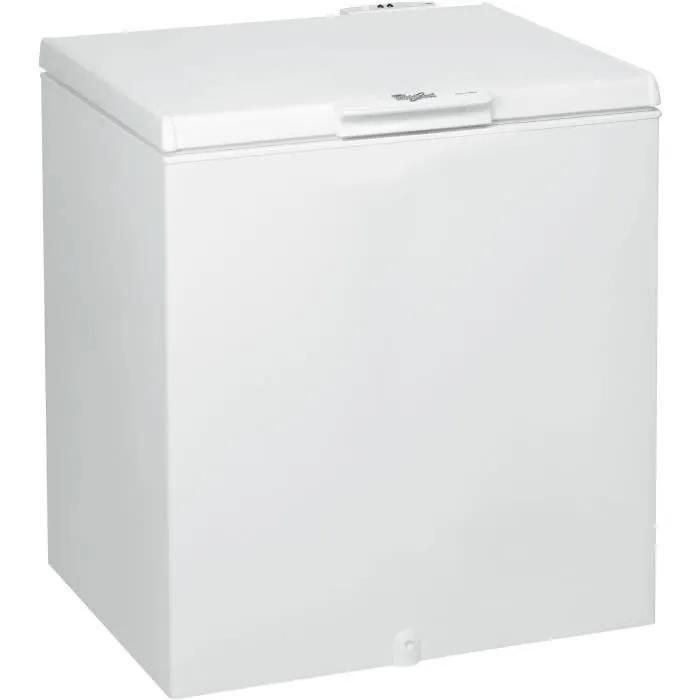 Conglateur coffre Whirlpool WHM2112 - 204 litres Classe E Blanc