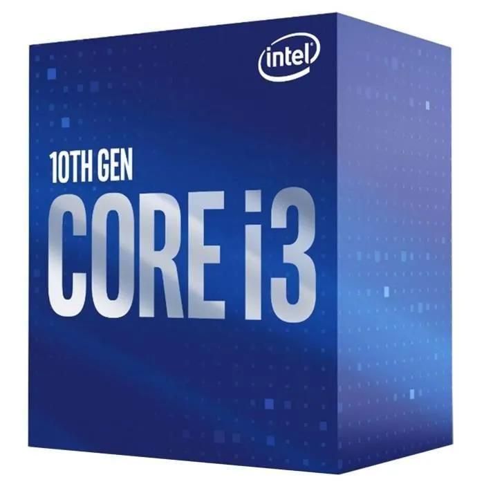 Intel Core i3 10100 - 3.6 GHz - 4 curs - 8 filetages - 6 Mo cache - LGA120... - 3